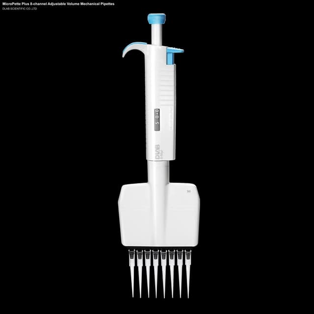 MicroPette Plus 8-channel Adjustable Volume Mechanical Pipettes