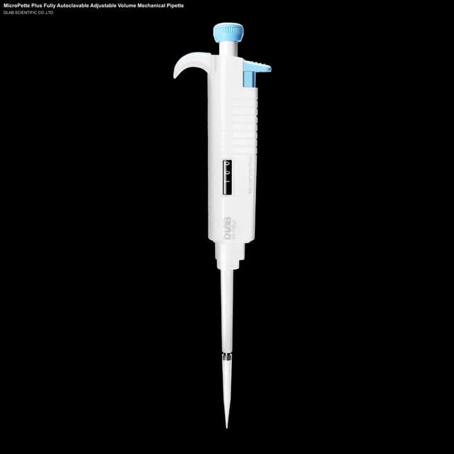 MicroPette Plus Fully Autoclavable Adjustable Volume Mechanical Pipette