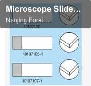 Microscope Slides Cut Edges