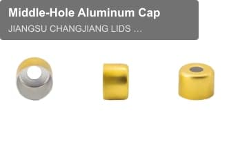 Middle-Hole Aluminum Cap