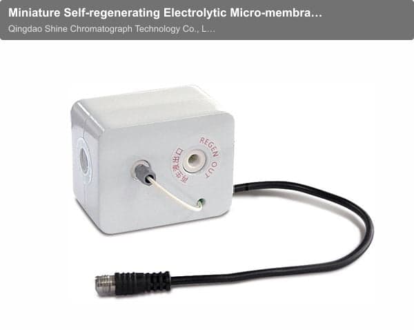 Miniature Self-regenerating Electrolytic Micro-membrane Suppressor