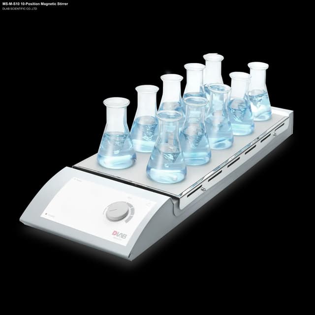 MS-M-S10 10-Position Magnetic Stirrer