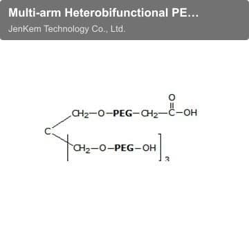 Multi-arm Heterobifunctional PEG Derivatives