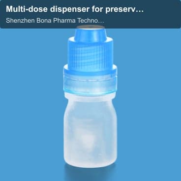 Multi-dose dispenser for preservative-free ophthalmic formulations
