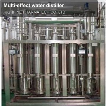 Multi-effect water distiller