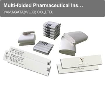 Multi-folded Pharmaceutical Instructions
