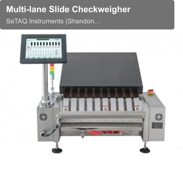 Multi-lane Slide Checkweigher