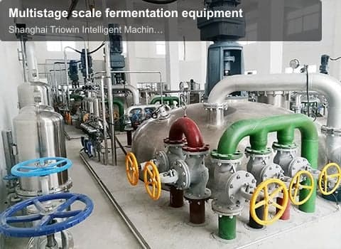 Multistage scale fermentation equipment