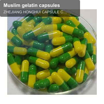 Muslim gelatin capsules