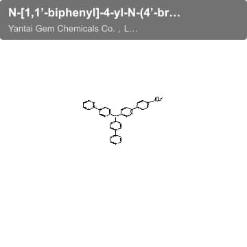 N-[1,1’-biphenyl]-4-yl-N-(4’-bromo-[1,1’-biphenyl -4-yl）-[1,1’-biphenyl]-4-amine