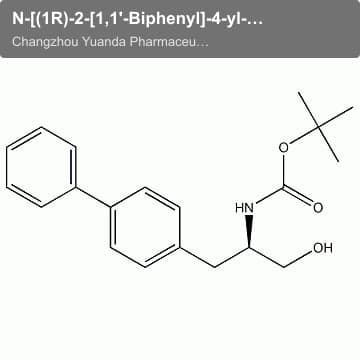 N-[(1R)-2-[1,1'-Biphenyl]-4-yl-1-(hydroxymethyl)ethyl]carbamic acid 1,1-dimethylethyl ester