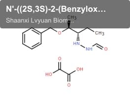 N'-((2S,3S)-2-(Benzyloxy)pentan-3-yl)formohydrazide oxalate