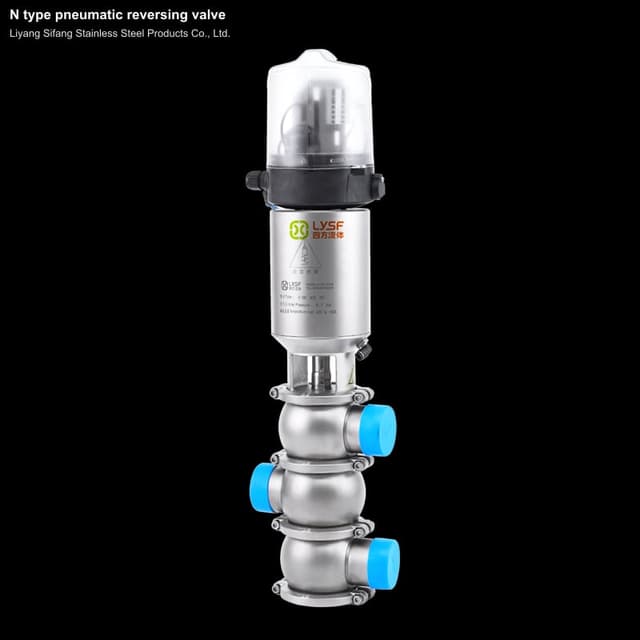 N type pneumatic reversing valve