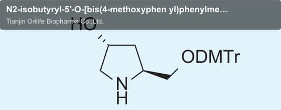 N2-isobutyryl-5′-O-[bis(4-methoxyphen yl)phenylmethyl]-Guanosine
