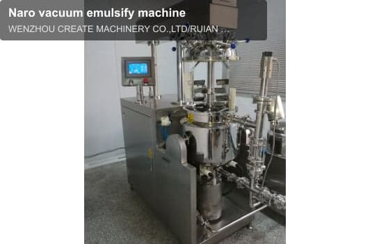 Naro vacuum emulsify machine
