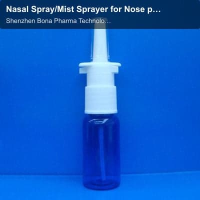 Nasal Spray/Mist Sprayer for Nose pumps