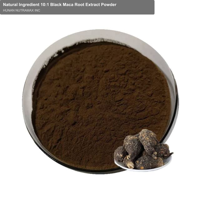 Natural Ingredient 10:1 Black Maca Root Extract Powder