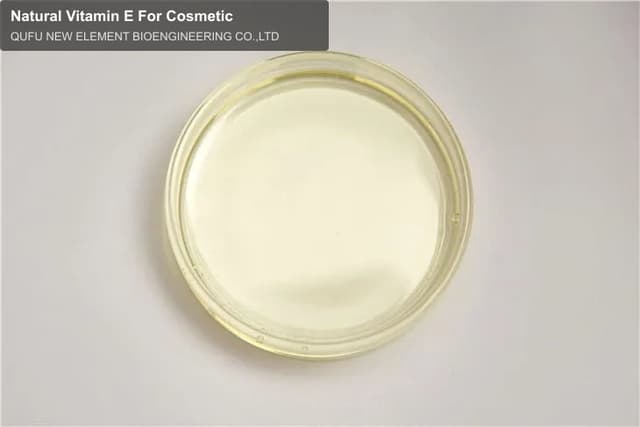 Natural Vitamin E For Cosmetic