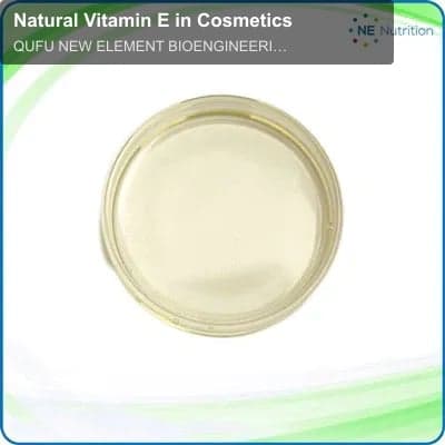 Natural Vitamin E in Cosmetics