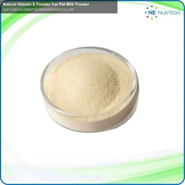 Natural Vitamin E Powder For Pet Milk Powder