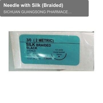 Needle with Silk (Braided)