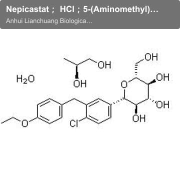 Nepicastat； HCl；5-(Aminomethyl)-1-((S)-5,7-difluoro-1,2,3,4-tetrahydro-2-naphthyl)-4-imidazoline-2-t