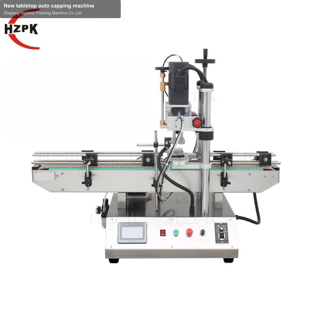 New tabletop auto capping machine