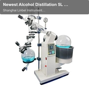 Newest Alcohol Distillation 5L Essential Oils Extraction Rotary Evaporator