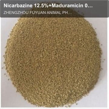 Nicarbazine 12.5%+Maduramicin 0.5%