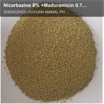 Nicarbazine 8% +Maduramicin 0.75%