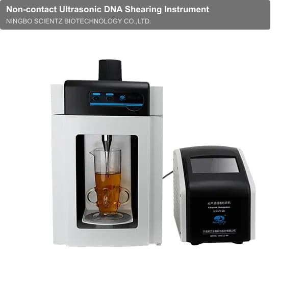 Non-contact Ultrasonic DNA Shearing Instrument