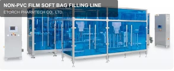 NON-PVC FILM SOFT BAG FILLING LINE