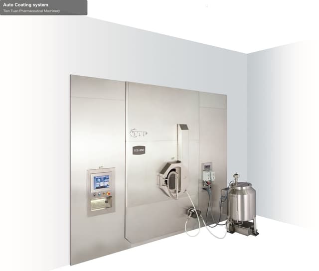 Tien Tuan Pharmaceutical Machinery offer service "Auto Coating system"