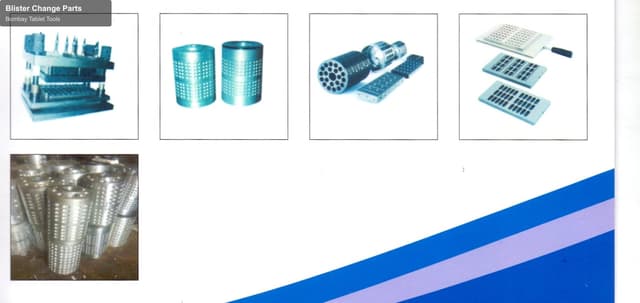 Bombay Tablet Tools offer service "Blister Change Parts"