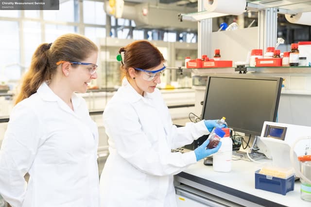 ENANTIOS offer service "Chirality Measurement Service"