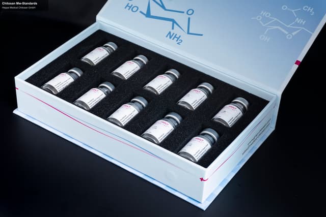 Heppe Medical Chitosan GmbH offer service "Chitosan Mw-Standards"
