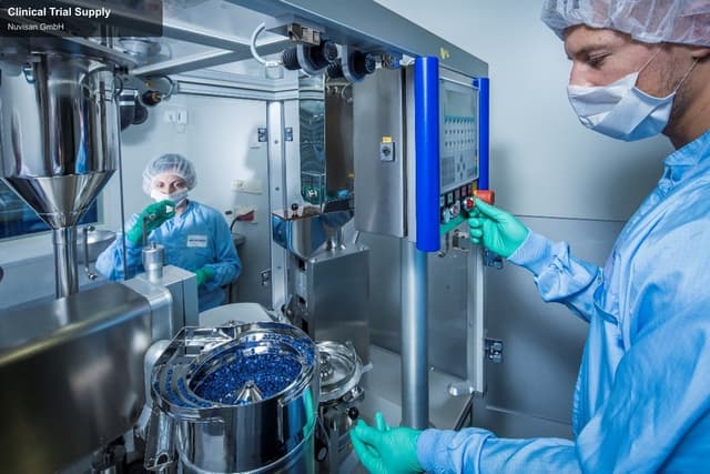 Nuvisan GmbH offer service "Clinical Trial Supply"
