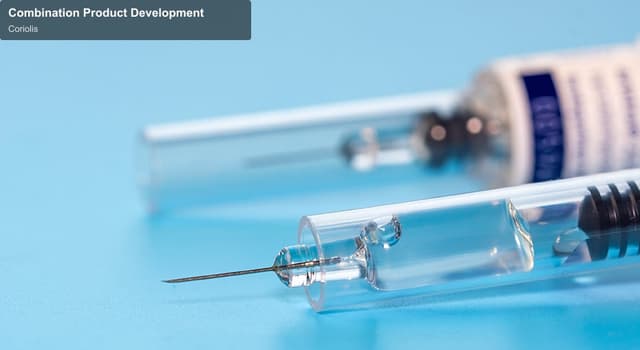 Coriolis offer service "Combination Product Development"