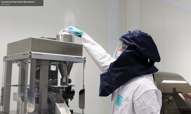 Almac Group offer service "Commercial Drug Product Manufacture"