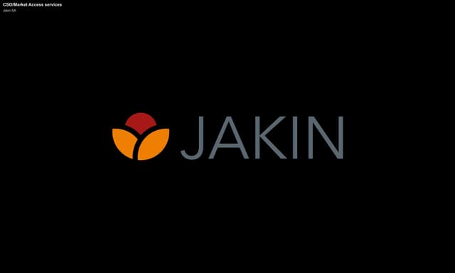 Jakin SA offer service "CSO/Market Access services"
