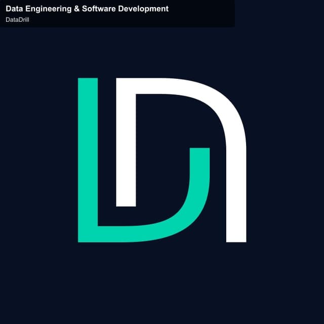 DataDrill offer service "Data Engineering & Software Development"