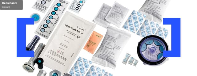 Clariant offer service "Desiccants"