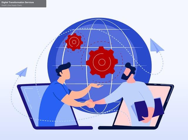 OneSC (One Supply Chain) offer service "Digital Transformation Services"