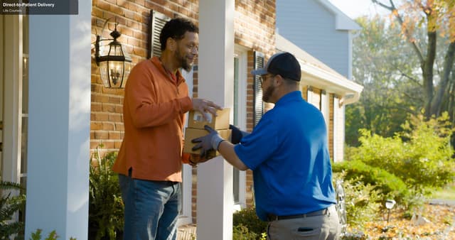 Life Couriers offer service "Direct-to-Patient Delivery"