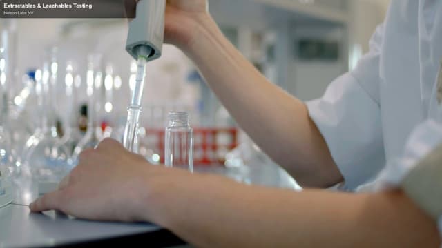 Nelson Labs NV offer service "Extractables & Leachables Testing"