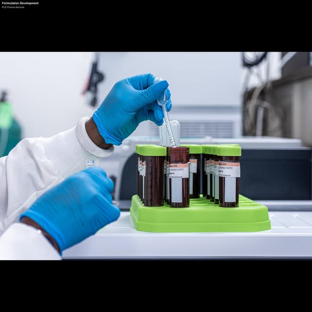 PLD Pharma Services offer service "Formulation Development"