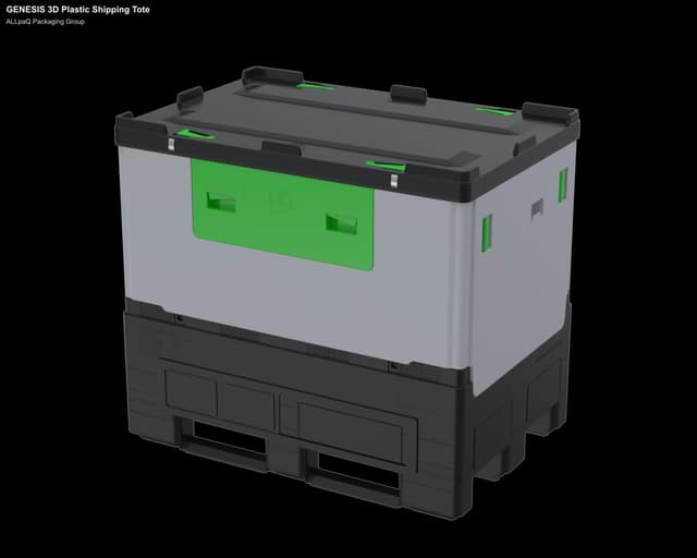 ALLpaQ Packaging Group offer service "GENESIS 3D Plastic Shipping Tote"