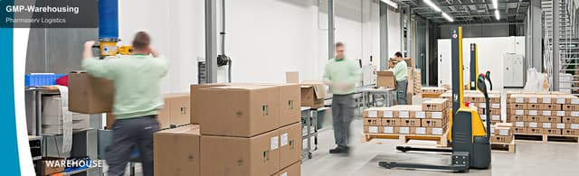 Pharmaserv Logistics offer service "GMP-Warehousing"