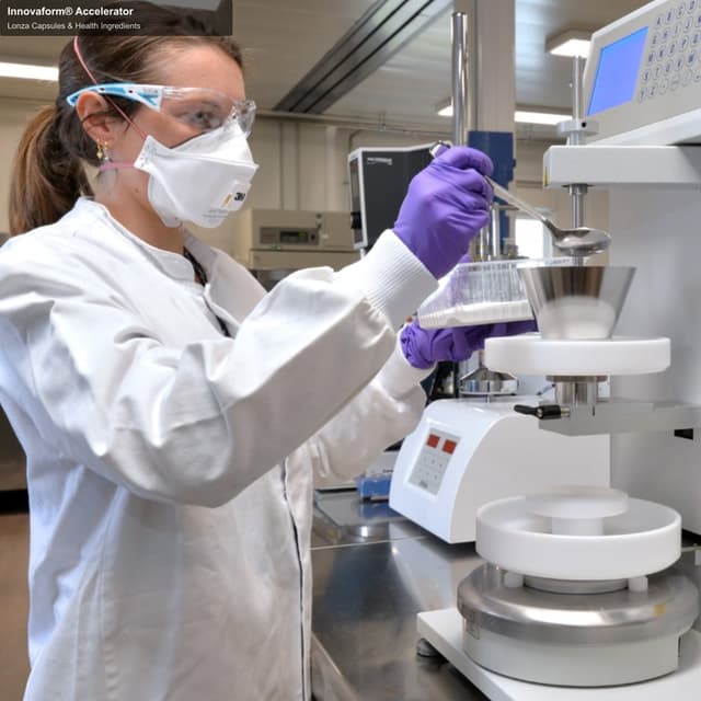 Lonza Capsules & Health Ingredients offer service "Innovaform® Accelerator"