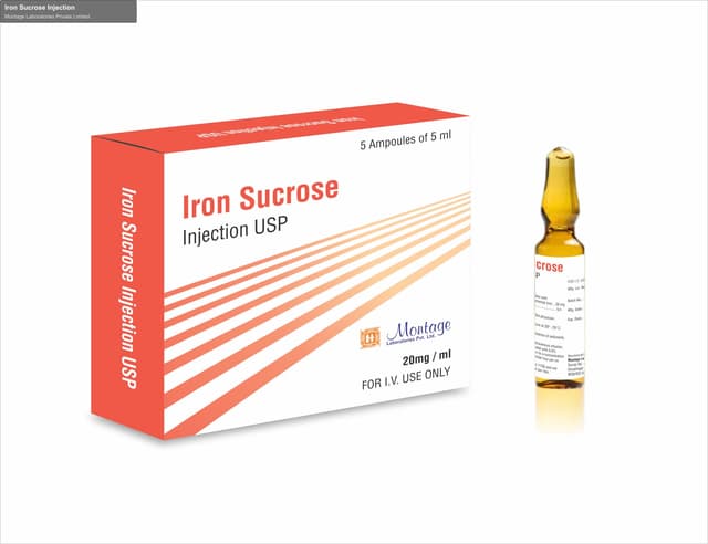 Montage Laboratories Private Limited offer service "Iron Sucrose Injection"